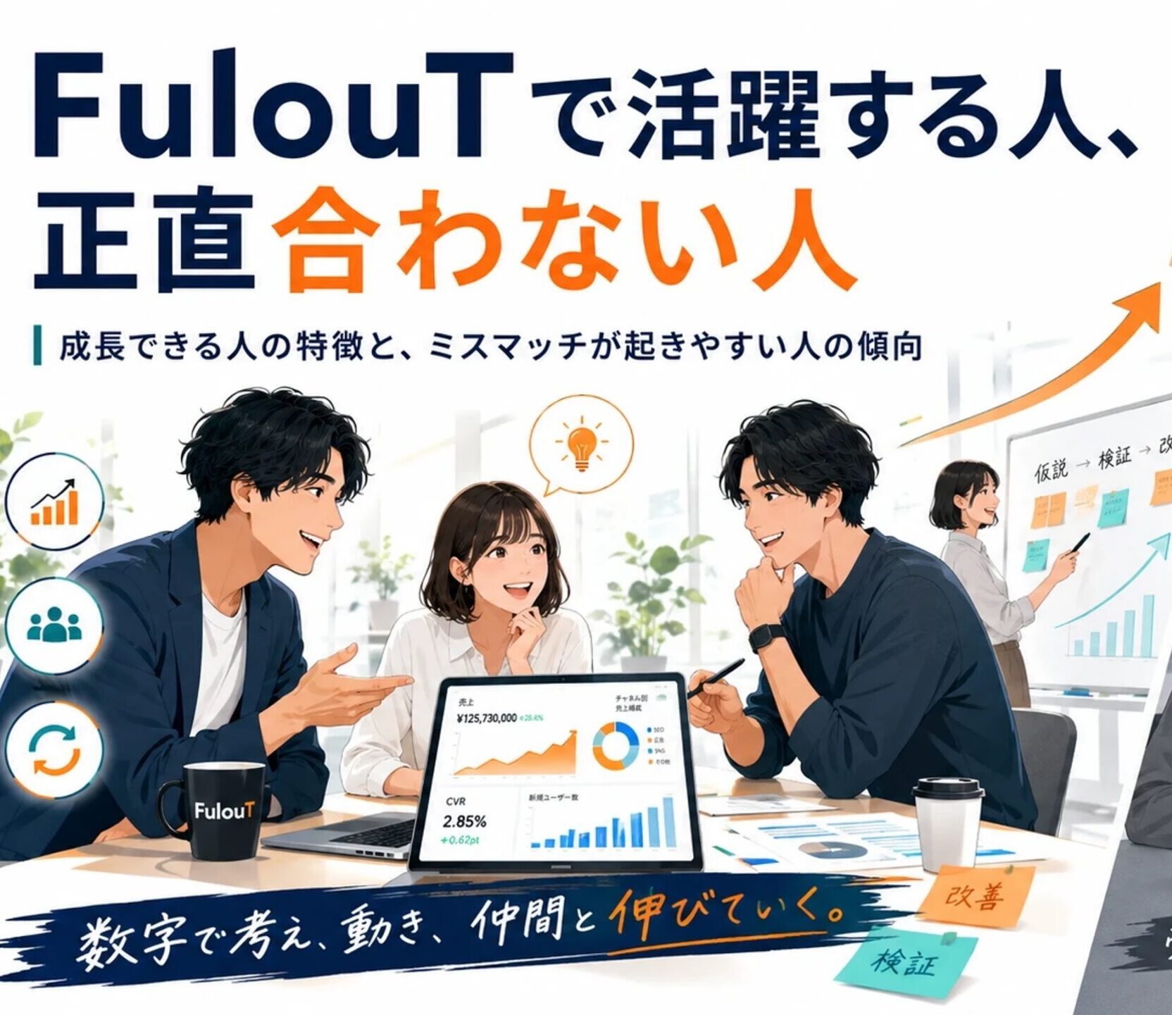 FullouTで活躍する人、 正直合わない人