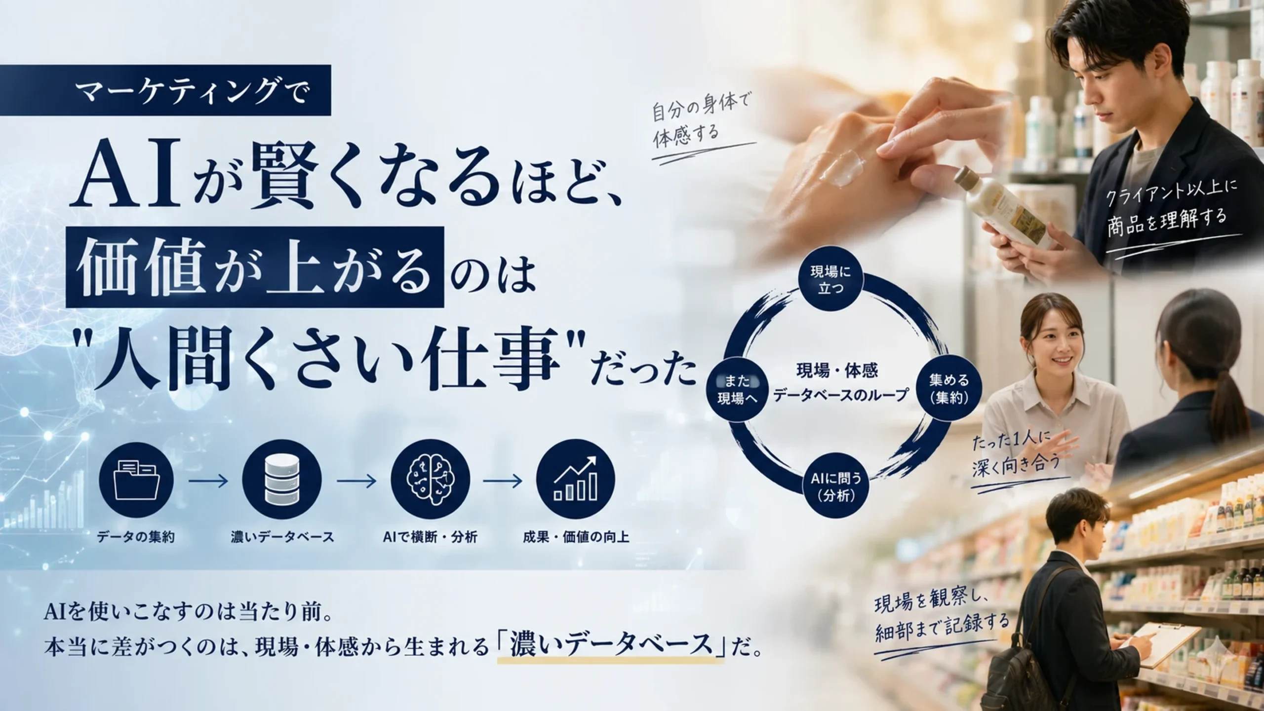 マーケティングでAIが賢くなるほど、価値が上がるのは”人間くさい仕事”だった