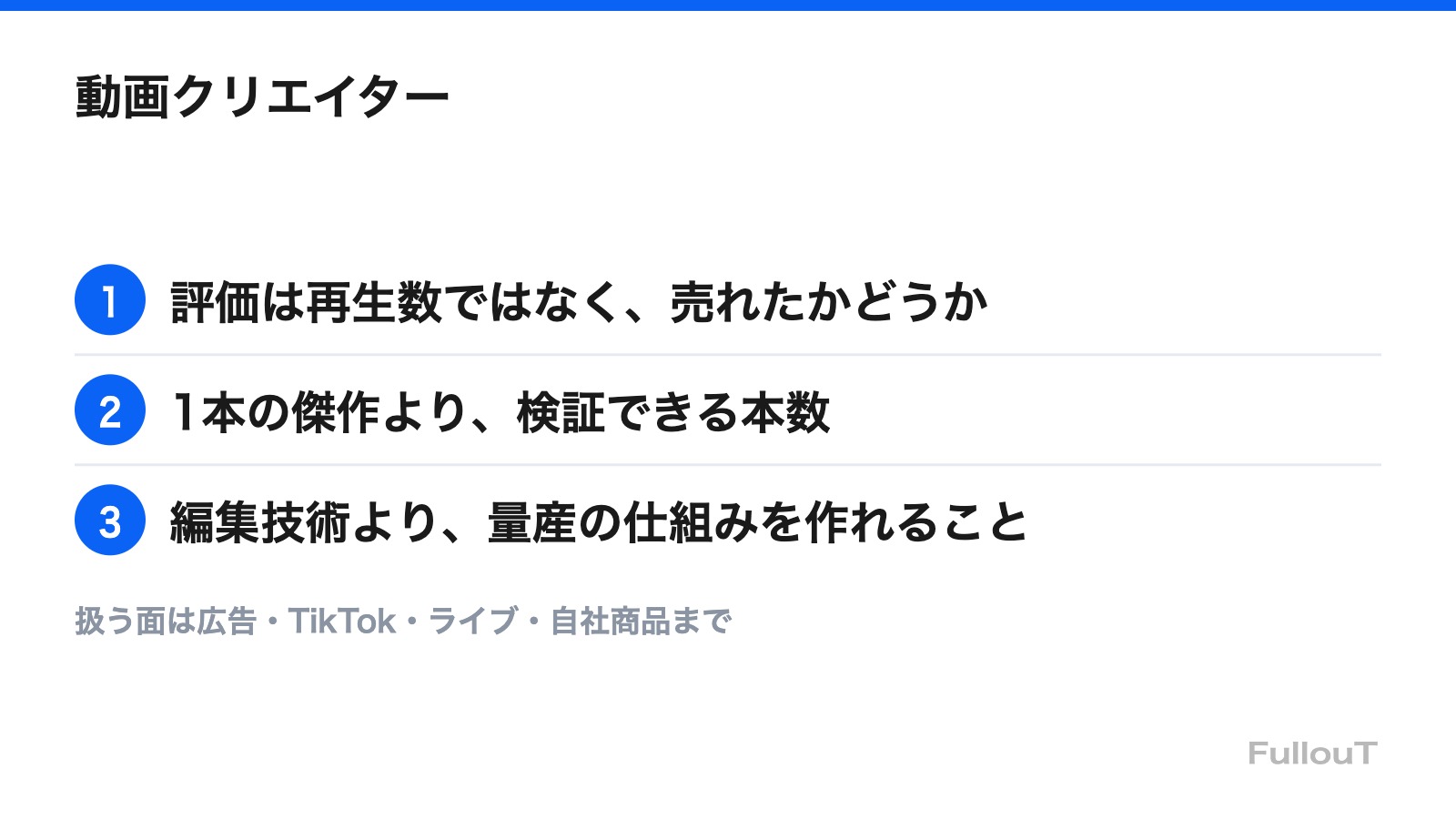 動画クリエイター