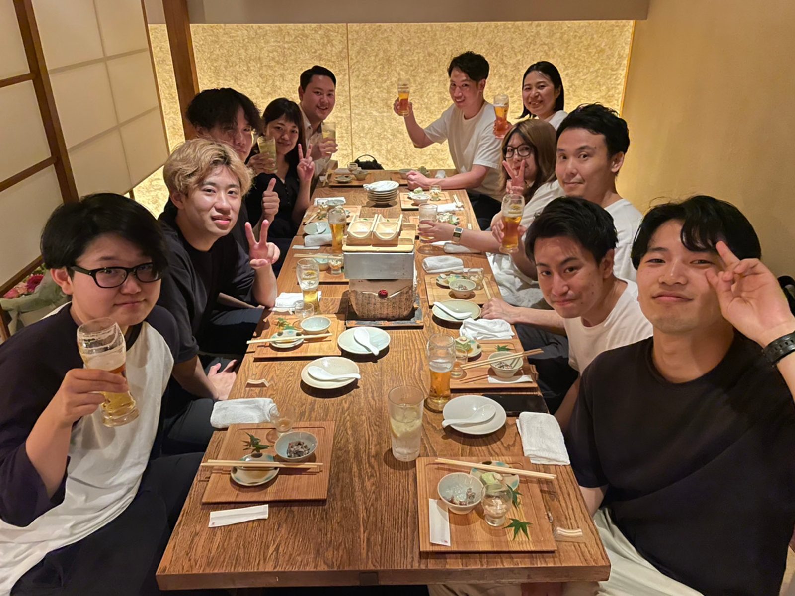 懇親会の様子
